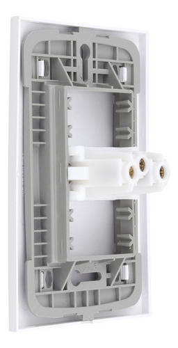 Conjunto Tomada 20a 2p+t 4x2 Inova Pro 85056 Alumbra Branca