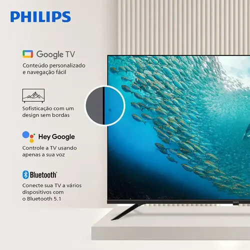 Smart Tv Led 65 Ultra Hd 4k Com Google Tv Philips | MercadoLivre
