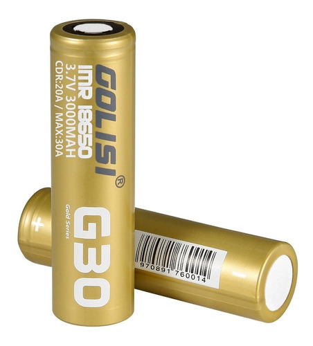 1batería Golisi G30 18650 25a 3000mah Golisi Technology Perú