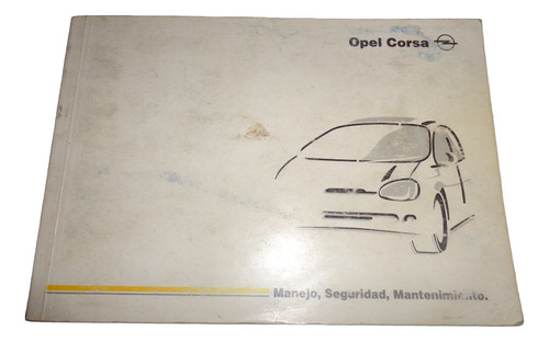 Opel Corsa 1999 Libro Manual Original (Usado)
