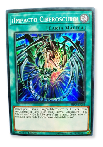 Yugi-oh! Cyberdark Impact! Shva-en053 Super