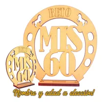 Comprar 60 Souvenirs Herradura Y Caballos + 1 Central Nombr Oferta !