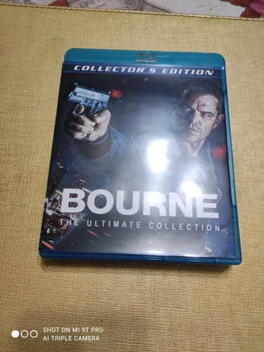 Bourne Collection Complete Bluray Audio Latino 5 Discos