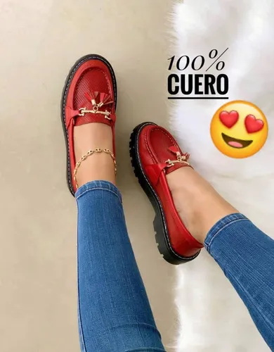 Zapato tipo mocasin mujer outlet
