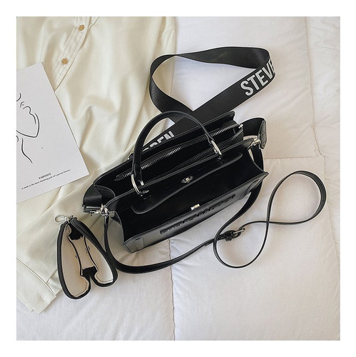 Moda Color Sólido Tote Bag Una Bolsa De Hombro