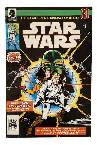 Star Wars #1 Dark Horse 20 Years Reprint 2006 Lucas Books (Usado)