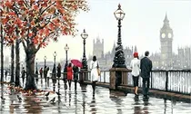 Comprar Pintura De Pinturas Por Numero Vw, Vista De Thames