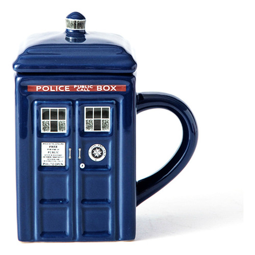 Creative Retro British Police Kiosk Mug Ceramic Mug Phone