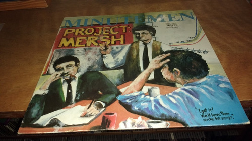 Minutemen  Project: Mersh Lp Originnal Usa 1985