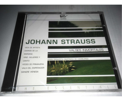 Johann Strauss Valses Vieneses Cd Nuevo Cerrado
