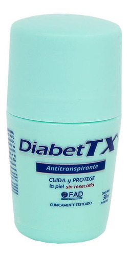 Diabet Tx Desodorante Antitranspirante Roll On 50ml