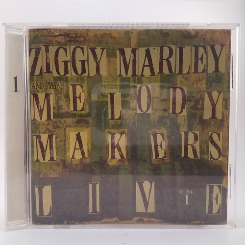 Ziggy Marley And The Melody Makers - Live Vol. 1 - Cd - Ex 