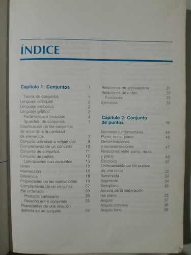 Libro De Matemáticas Para 1er Año Ciclo Básico (Usado)