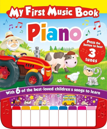 My First Music Book Piano Ingles - Autor, Sin