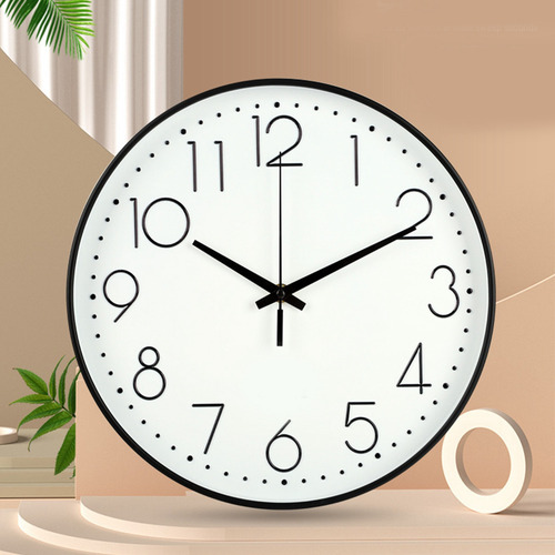 Reloj De Pared De Silenciar Grandes Números Para Oficina