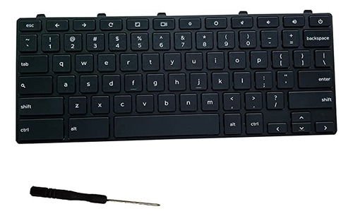 Teclado Para Dell Chromebook 11    ,moon Teclado De Repuest.