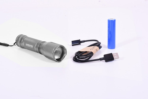 Imagen 4 de 9 de Linterna Led Recargable 600 Lumenes Cree Hamilton Ll35r