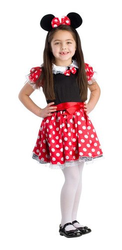 Disfraz Talla Medium (8|10 ) Para Niña De Minnie Mouse