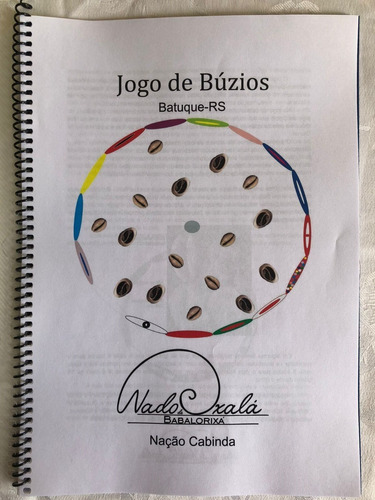 Libro Jogo De Buzios, Nado De Oxala. Formato Cuadernillo