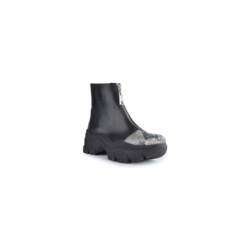 Imagen 2 de 9 de Botitas Botinetas Botas De Mujer De Cuero Nerima - Ferraro