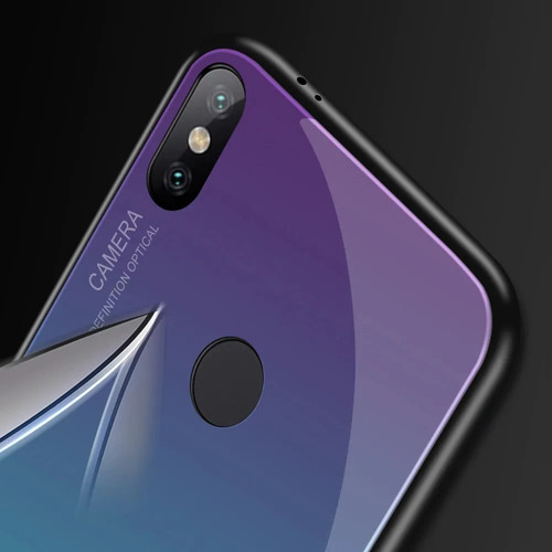 Imagen 3 de 4 de Protector Xiaomi Mi A2 Lujo + Simil Vidrio Camara 24 Hs