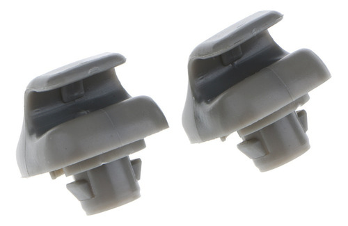 Regalo 2x Clips Visera Gris Interna For Honda Accord Civic