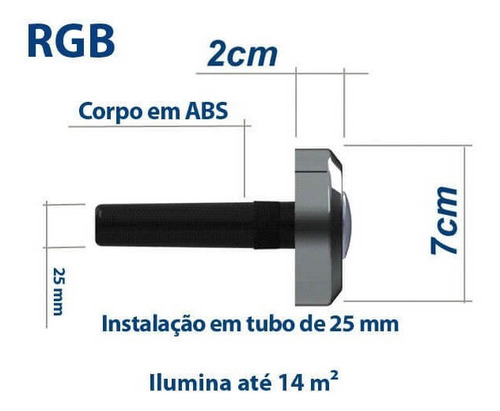 Kit 12 Refletor Led 9w Inox + Four Fix Wifi Tr-3 Sodramar