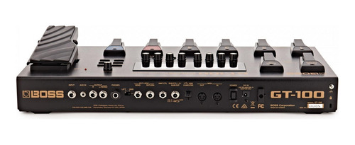 Imagen 2 de 4 de Pedalera Multiefecto Boss Gt-100