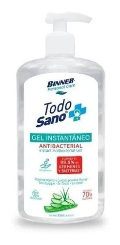 Gel Antibacterial Instantáneo Con Aloe Vera Hidratante 500ml