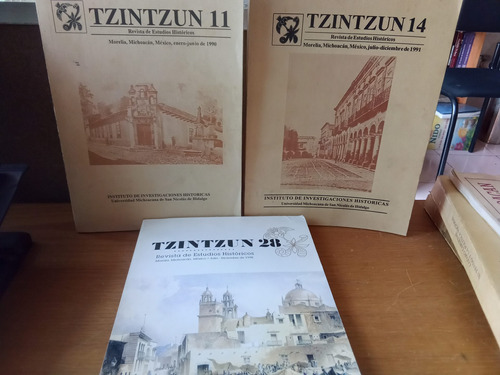 3 Revistas Tzintzun 11, 14 Y 28