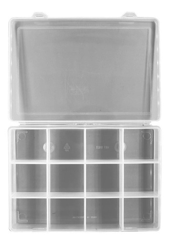 Cajas Plastica Organizadora Con 12 Divisiones Bijou