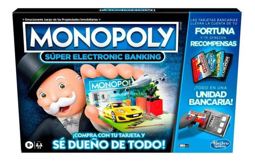 Monopoly Super Banco Electronico Hasbro
