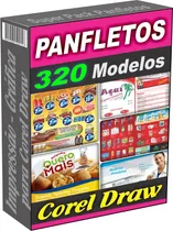 Comprar 320 Panfletos Folhetos Modelos Editáveis Corel Draw Vetor