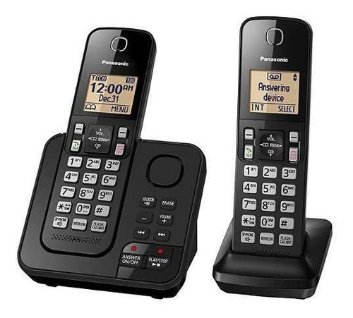 Telefone Sem Fio Panasonic Com Ramal Kxtgc362lab 110v