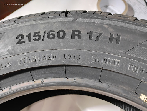 Pneu Aro 17 215/60r17 96h Xl Conticrosscontact Lx2 Unitário H