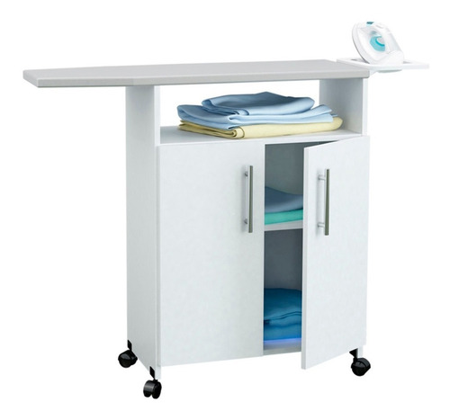 Mueble Planchador Organizador Con 2 Ptas Cp100 - Luico