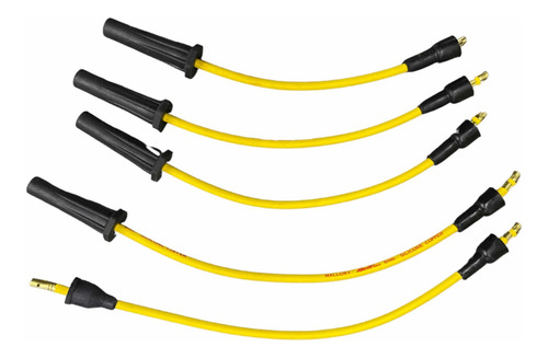 Imagen 2 de 6 de Cable De Bujía Mallory 8mm Fiat 128 Platino Competición