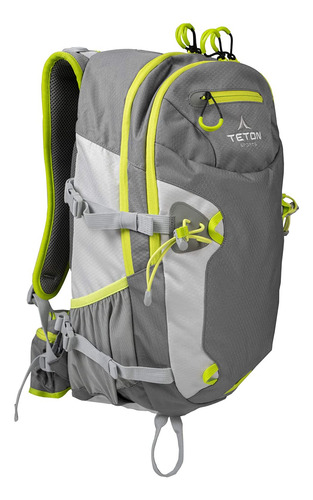 Mochila Deportiva Liviana Impermeable Gris Teton