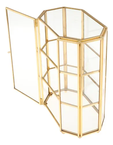 comprar W Joyeria Poligonal De 3 Niveles, Joyeria De Cristal, Caja
