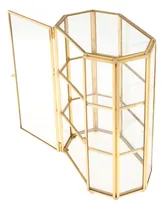 Comprar W Joyeria Poligonal De 3 Niveles, Joyeria De Cristal, Caja