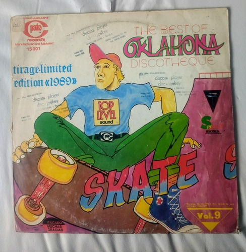 Oklahoma Skate Pato C Vinilo 1988