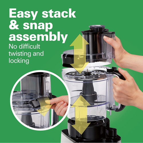 Processador De Alimentos E Vegetais Hamilton Beach Stack & S