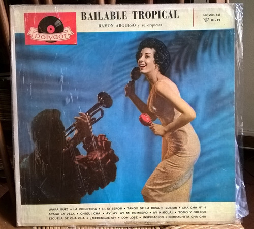 Ramon Argueso Bailable Tropical Lp Argentino / Kktus