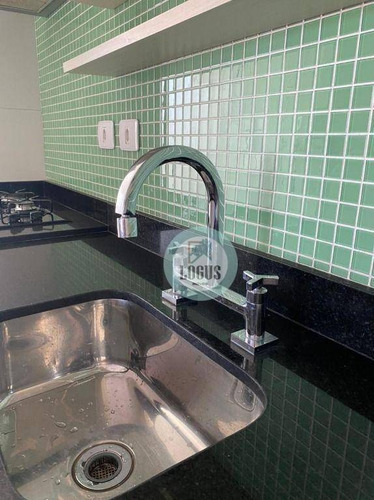 Imagem 6 de 30 de Apartamento No Condomínio São Bernardo Clube Com 70m² Composto 3 Dormitórios 1 Suítes, À Venda Por R$ 466.000,00 - Taboão - Sbc/sp - Ap1836
