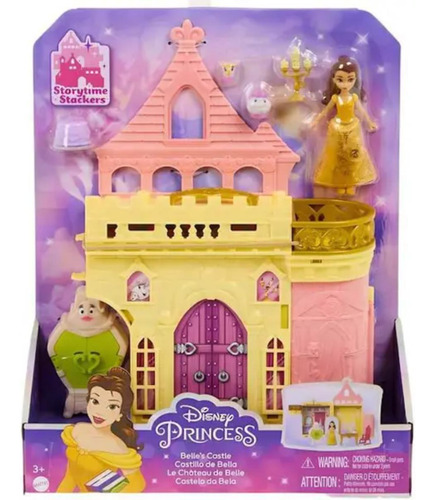 Disney Princesas Castelo Da Bela Hlw94 T108636