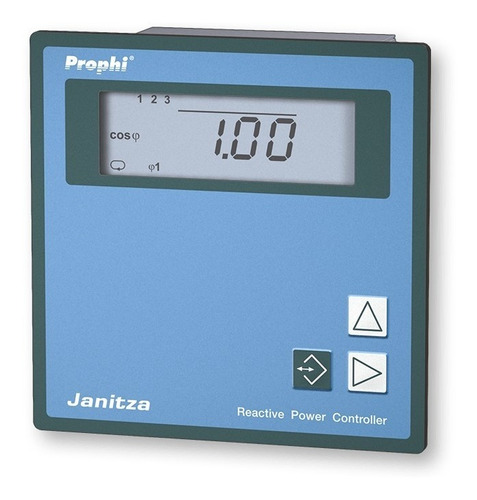 Controlador Aleman De Factor De Potencia De 6 Pasos Janitza