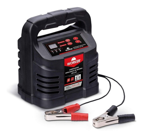 Carregador De Baterias 12v Inteligente 220v Worker - Cbs240