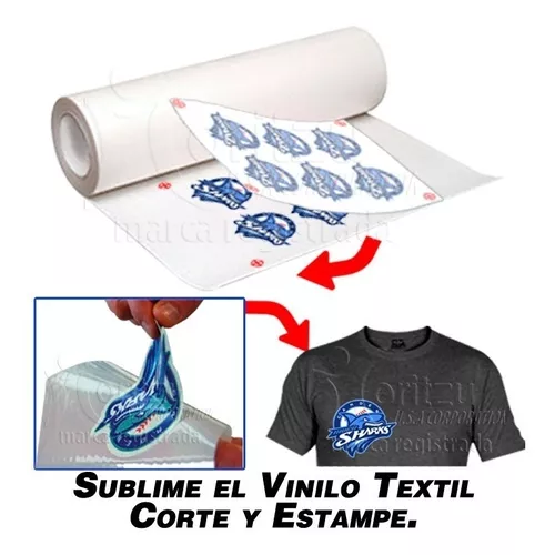 Vinilo textil sublimable por metro