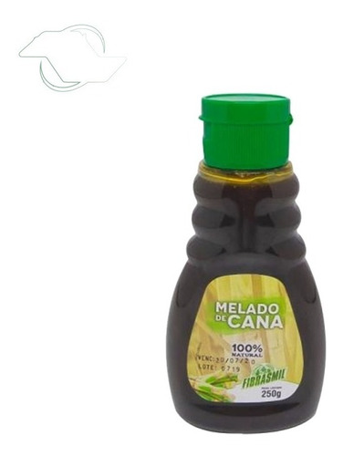 Melaço De Cana Fibrasmil 250g Kit C/ 8 Unidades Vegan