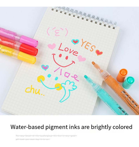 12 Rotuladores De Pintura De Colores Para Halloween Con Form